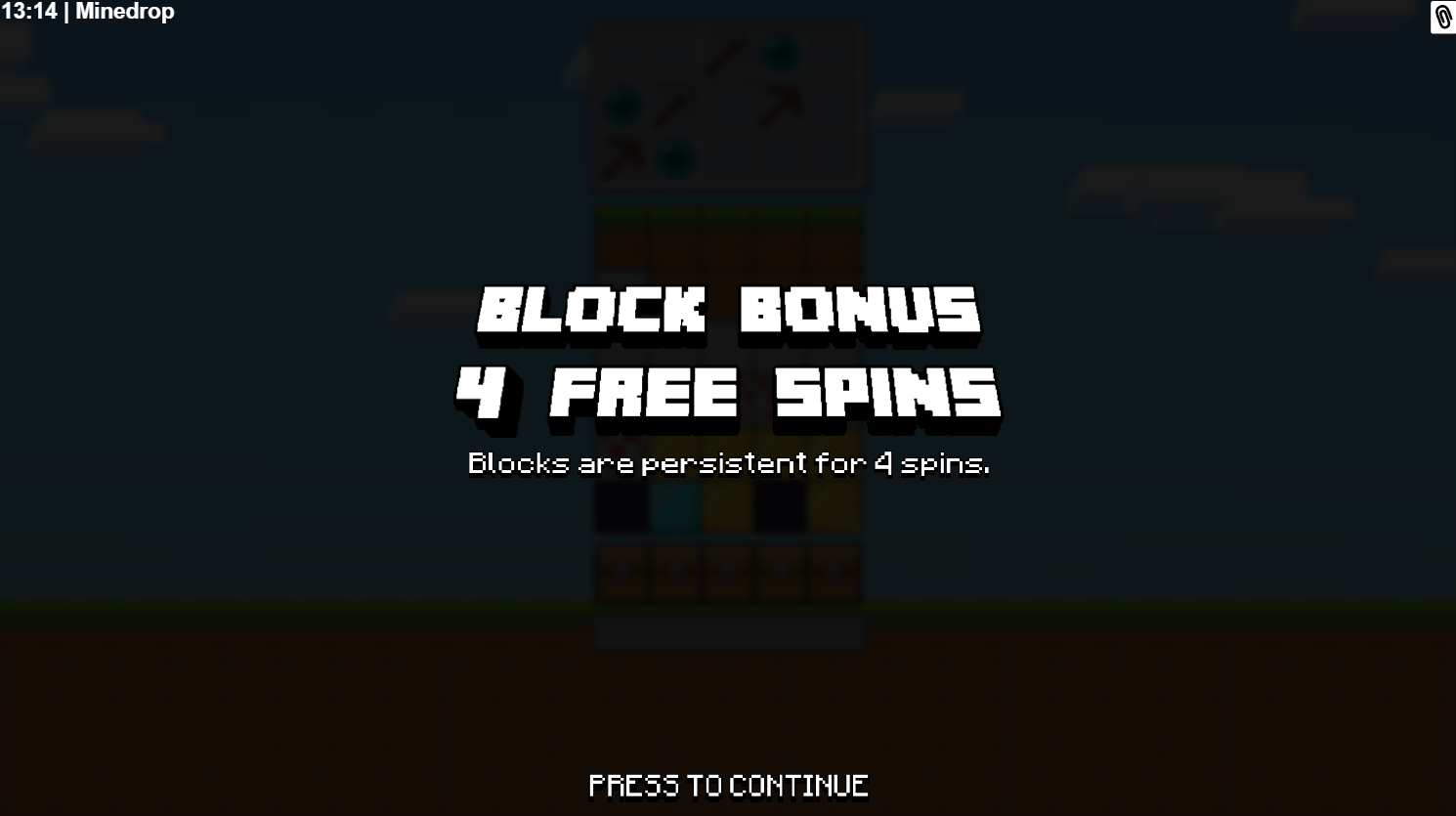 Mine Drop free spins